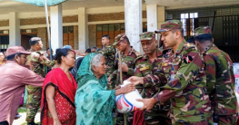 দীঘিনালায় ত্রান সহায়তা ও মেডিকেল ক্যাম্পেইন করেছে সেনাবাহিনী