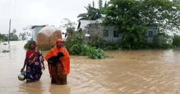 কুড়িগ্রামে ৫ শতাধিক পরিবার পানিবন্দি, ডুবেছে সড়ক ও ফসলি জমি